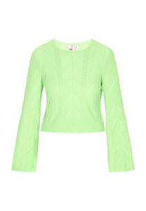 Свитер IZIA Fashion Look, светло-зеленый