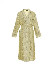 Ночная одежда с кантом в горошек TOM FORD, желтый