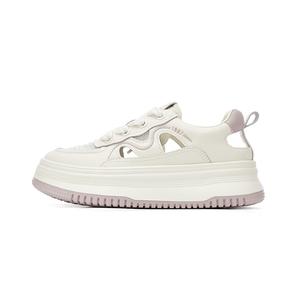 Bull charm Женские устойчивые к истиранию низкие повседневные туфли бежево-фиолетовые, цвет Beige Purple