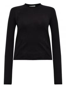 Топ с длинными рукавами Helmut Lang, черный