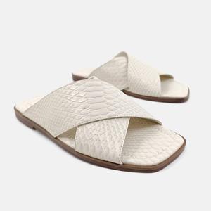 Сандалии женские SHU SHOP, цвет bone snake