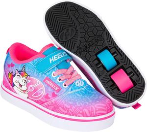 Кроссовки Heelys Girls Pro 20 X2 (Little Kid/Big Kid/Adult), белый/розовый/бирюзовый