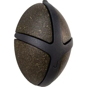 Крючок Spinder Design «TICK BIO», (1 шт.), дизайнерская вешалка из переработанного АБС-пластика со складными крючками, темно-коричневый