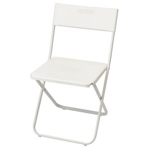 Стул уличный складной белый IKEA Fejan