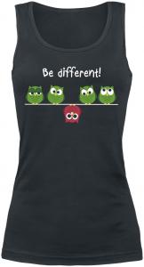 Топ Be Different! Be Different!, черный