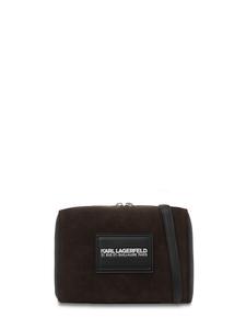 Karl Lagerfeld Сумка через плечо 'Traveller' в темно-коричневом цвете