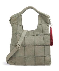 Malvengasse 1 шоппер из овчины Taschendieb Wien, зеленый