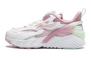 Кроссовки LINING YOUNG Galaxy V2 Kids Lifestyle Shoes Kids Low-top Standard White / Primrose Pink / Lotus Red Purple, розовый