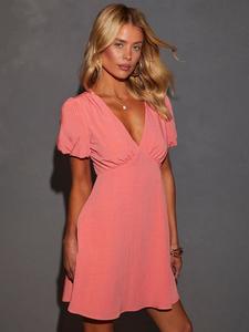 Короткое платье LA Angels, цвет lachs