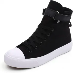 Кеды на высокой подошве babyhealthy из холщовой ткани, повседневная обувь для прогулок, модные кроссовки на шнуровке, платформенные слипоны для взрослых, мужчин и женщин No Brand