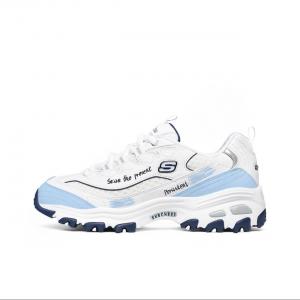 Skechers D'lites 1.0 низкие массивные кроссовки unisex blue