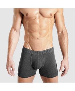 Мужские боксерские трусы с подкладкой Rounderbum, Heather charcoal