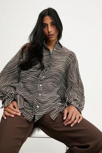 Рубашка Answear.Lab, коричневый