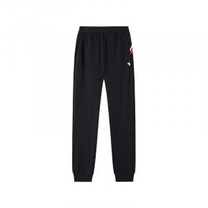 Трикотажные спортивные брюки мужские черные Le Coq Sportif