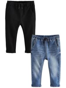 Обычные джинсы Next, цвет Blue denim/Black denim