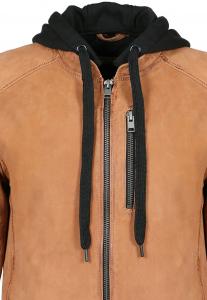 Кожаная куртка BEACH TOWN-FN SB Freaky Nation, коричневый