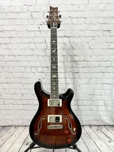 PRS SE Hollowbody II Черно-Золотой Взрыв (2022)