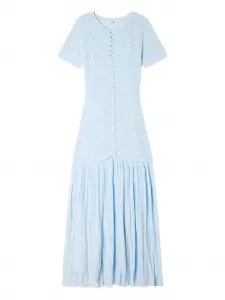 Декорированное платье Sandro, синий