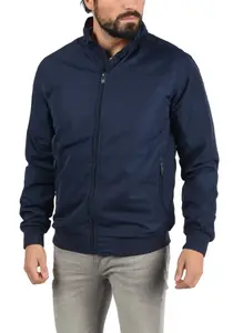 Куртка смесовая короткая "BLEND BHZyklo", без капюшона, синий