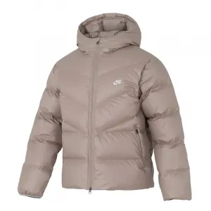 Куртка WINDRUNNER Down мужская Nike, Light Coffee