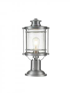 Licht-Erlebnisse Садовый светильник (Ш)21,9 x (Д)21,9 x (В)46,6 см, матовый алюминий, прозрачный