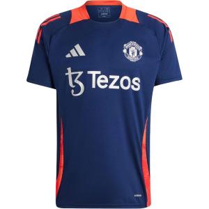 Футбольная майка мужская синяя Adidas, синий