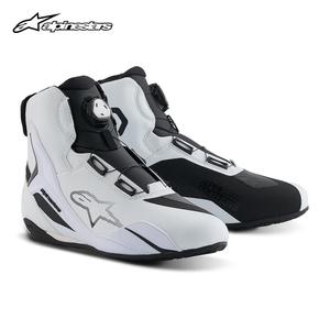 ALPINESTARS PROTECTS Xing Casual Cycling Boots, FASTER-4 BO, мотоциклетные короткие ботинки, противоударная обувь для мужчин, белый и черный, размер 40