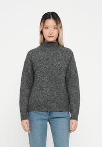 Джемпер JDY JDYSYDNEY FUNNEL NECK PULLOVER , Dark Grey Melange/Mottled Dark Grey