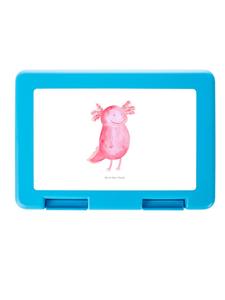 Mr. & Mrs. Panda Ланчбокс Аксолотль Счастливый без слов в белом