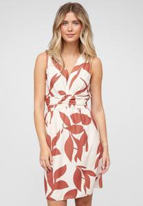 Платье Cloud 5ive WITH FLORAL PRINT , Copper Brown/Beige/Copper