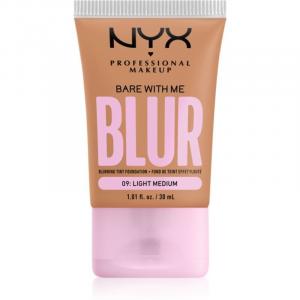 NYX Professional Makeup Bare With Me Blur Tint увлажняющая тональная основа оттенка 09 Light Medium 30 мл Inna Marka