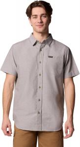 Columbia мужская рубашка с коротким рукавом Rapid Rivers, Stone Green Diamond Dobby Chambray