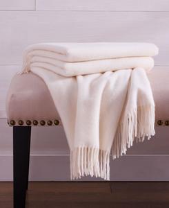 Плед из 100% кашемира, 50 x 60 дюймов, эксклюзивно представлен в Macy's Charter Club, цвет neo natural