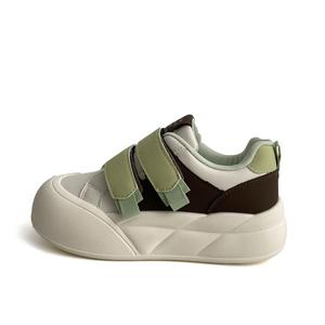 City camel Дышащие женские скейтерские кеды низкие зеленые коричневые, цвет Green Brown