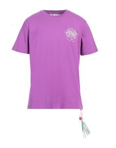 Футболка Off-White, сиреневый