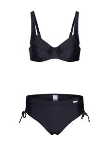 Бикини на косточках LASCANA T-shirt Bikini Wire-Bikini Set, черный