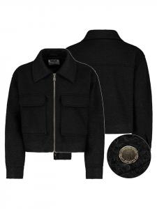 Куртка-рубашка черного цвета Sublevel