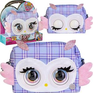 Кошелек Pets Hoot Couture Owl Owl Интерактивный кошелек со звуком глаз Purse Pets