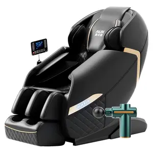 Массажные кресла AUX, [Black] 7 Professional Massage Programs + Imitation Knuckle Bump Massage Head + Intelligent Body Type Detection