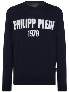 Свитер Филиппа Пляйна 1978 года Philipp Plein, синий