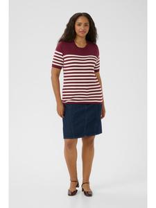 Свитер стандартной вязки KClizzy в полоску Windsor/Turtledove KAFFE curve