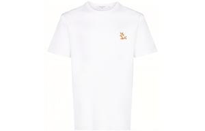 Футболка Chillax Fox с логотипом Maison Kitsune, белый