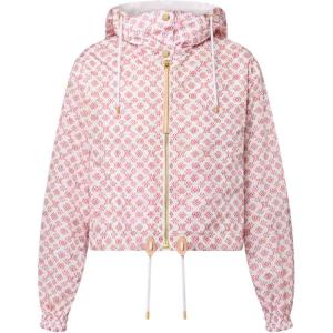 LOUIS VUITTON Трехмерный худи с монограммой, Red