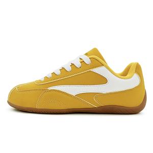 Низкие повседневные туфли унисекс Medd, Racing Yellow