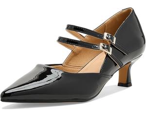 Женские туфли Journee Collection Carnation, Patent/Black