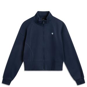 LINING Спортивная толстовка серии Trend для женщин, цвет Dark Iris Blue