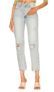 Брюки Hysteria Ankle Pants из синего денима PISTOLA