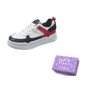 Alxnan Женские лоу-топ скейтборд кроссовки Red, цвет Red