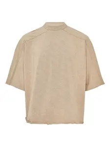 Футболка с необработанными краями Entire Studios, бежевый