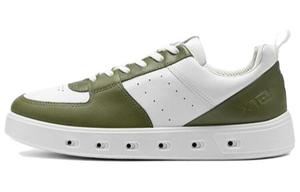 Кроссовки ecco Skateboarding Shoes Men Low-top Green, зеленый